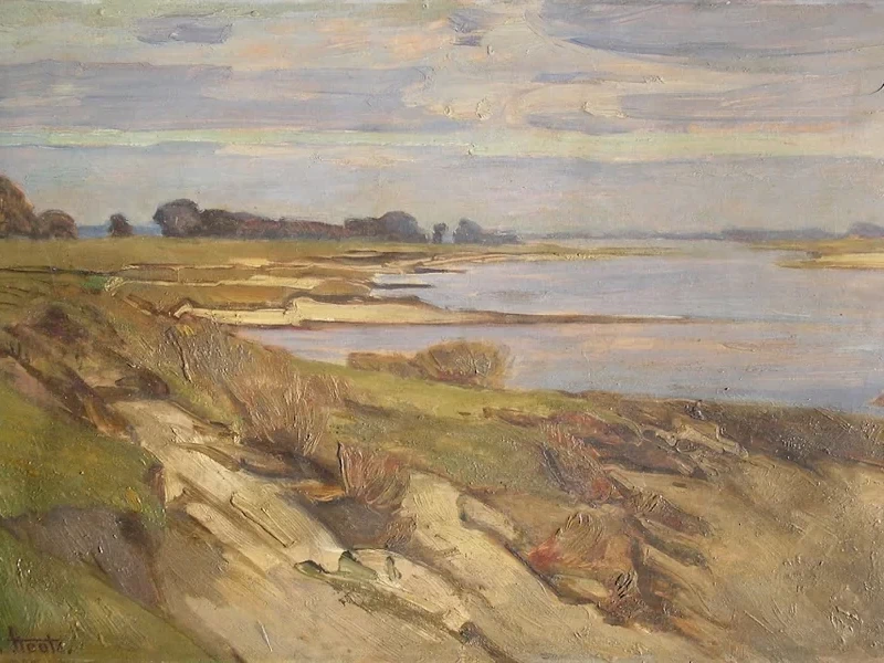 1859-Gertrud Staats - Paesaggio
